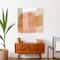 Modern Watercolor Shapes 24" x 24" Canvas Wall Art